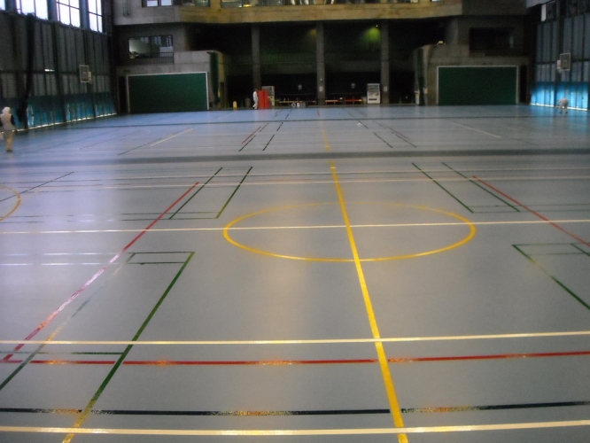 非木質系体育館施工 